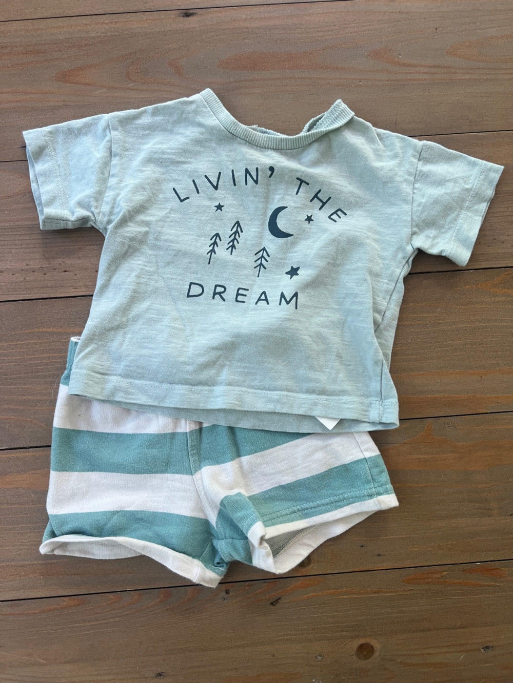 Little Planet Carter’s Top and Shorts Set - 6-9M